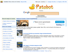 Tablet Screenshot of colombia.patobot.com